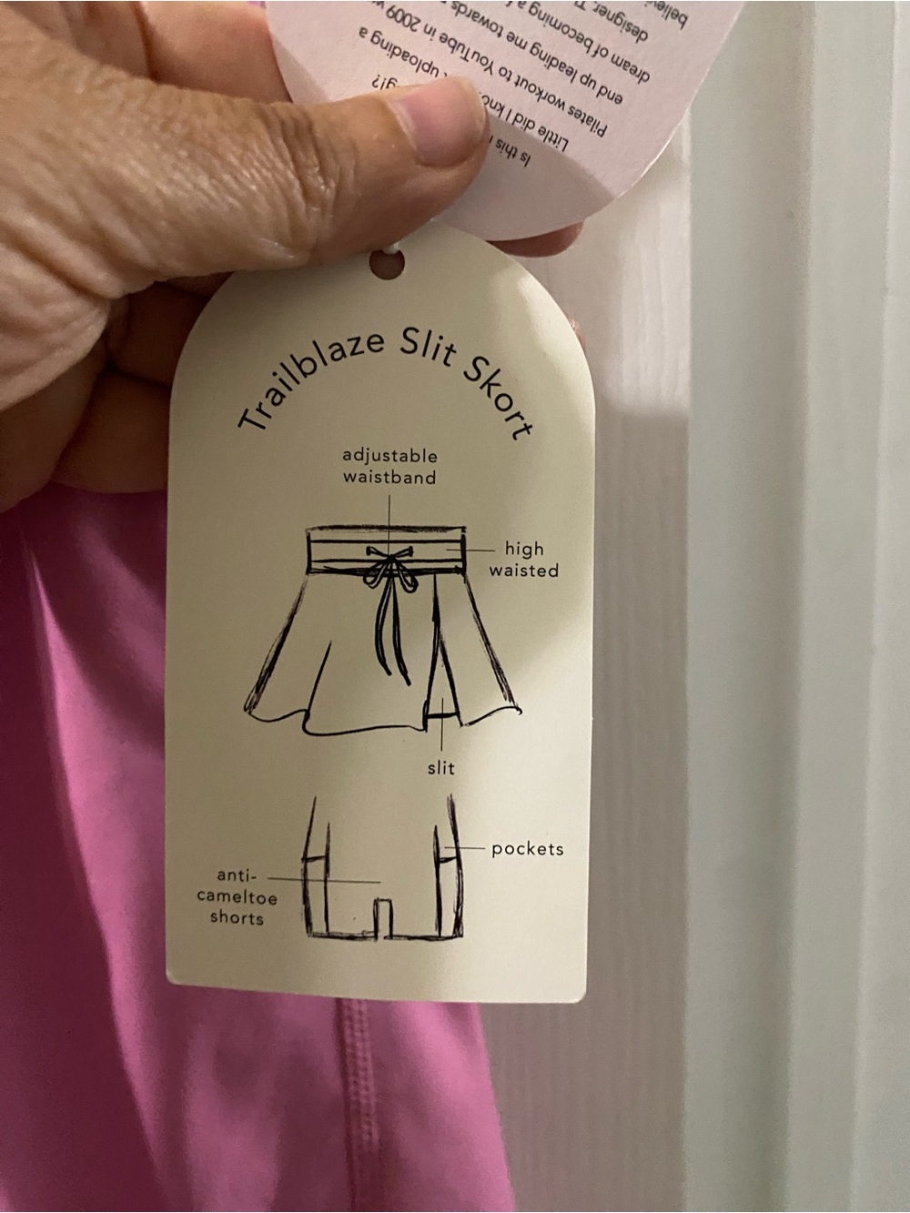 Blogilates trailblazer slit skort - Picture 2 of 3